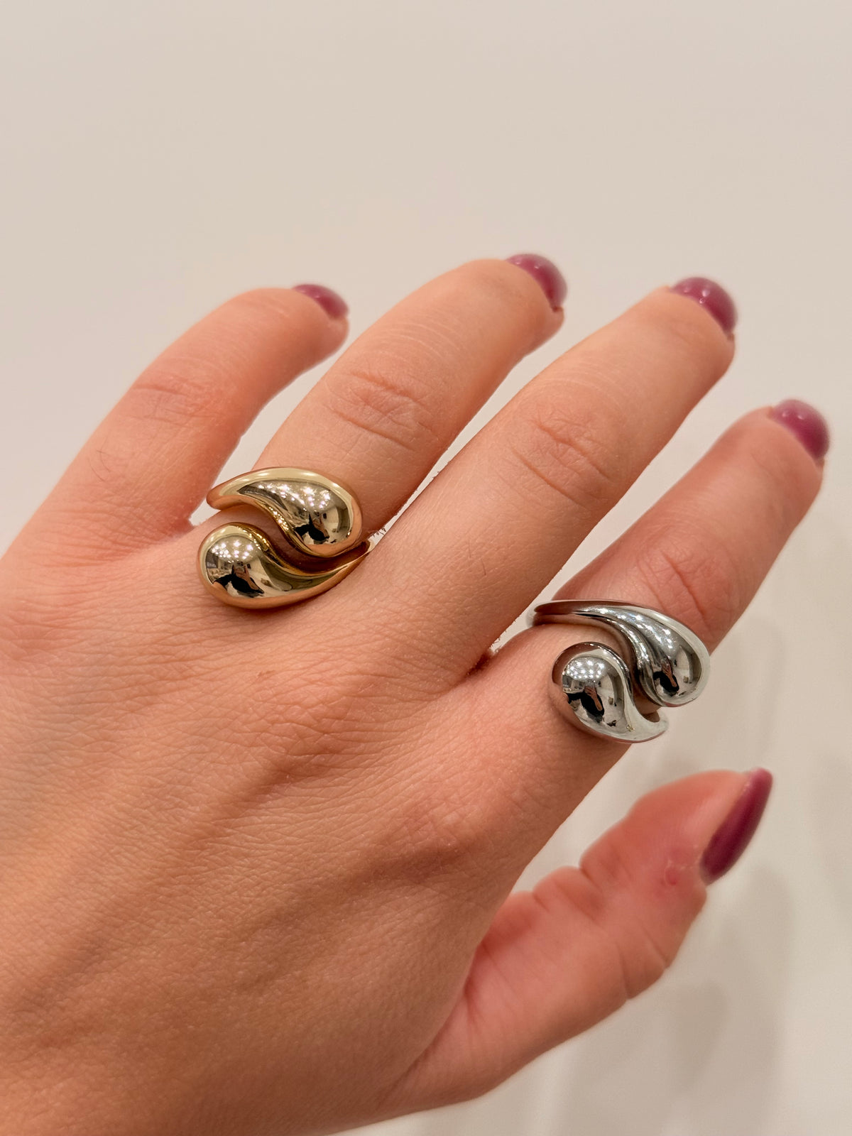 Anello Goccia