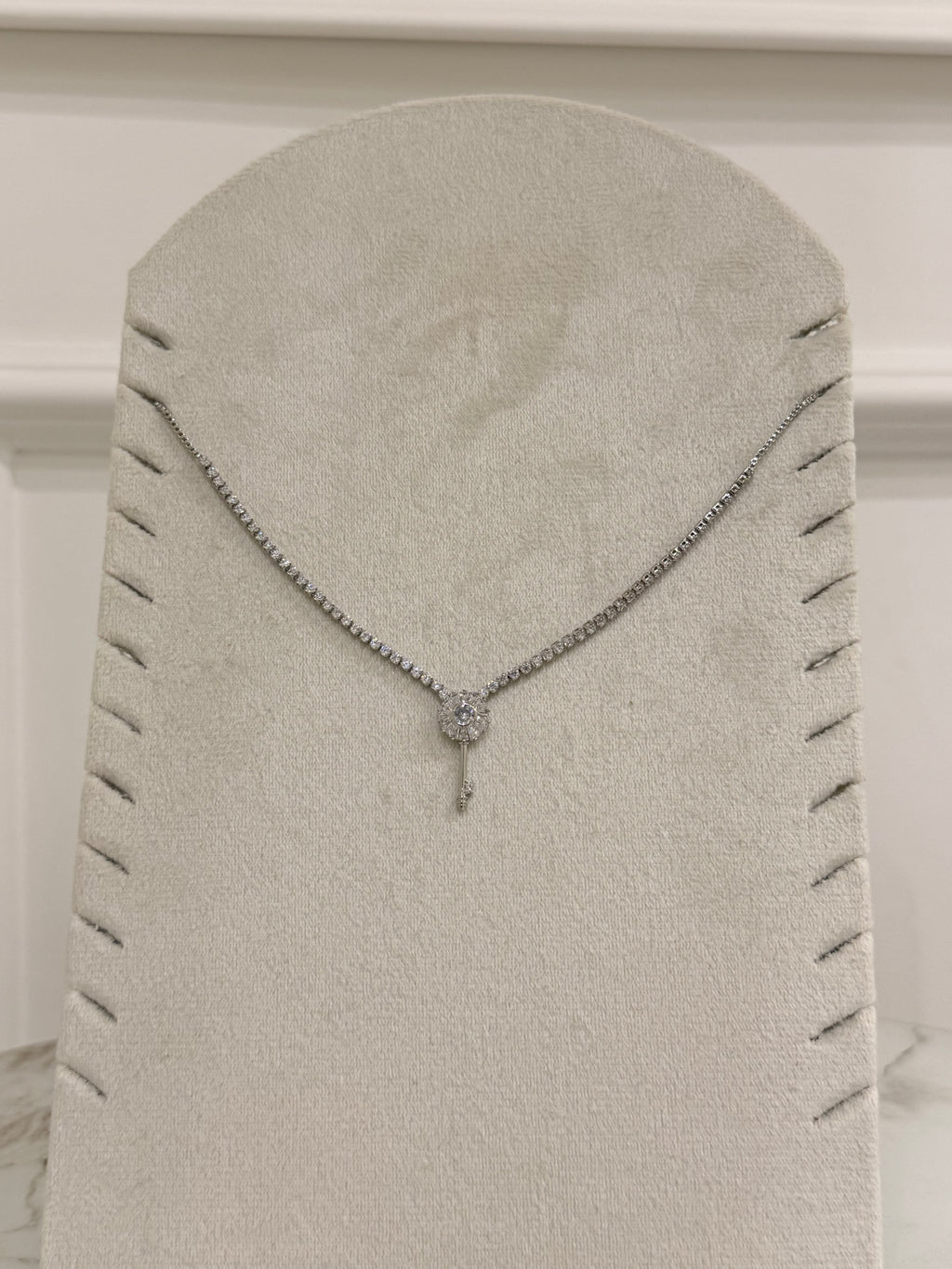 Collana Tennis Chiave