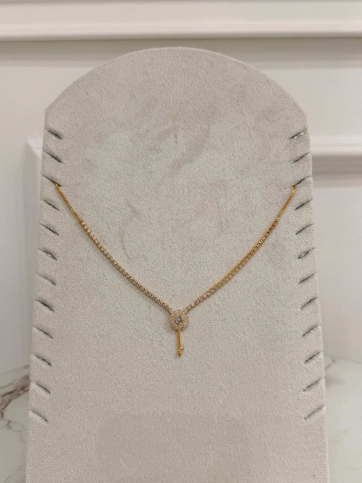 Collana Tennis Chiave