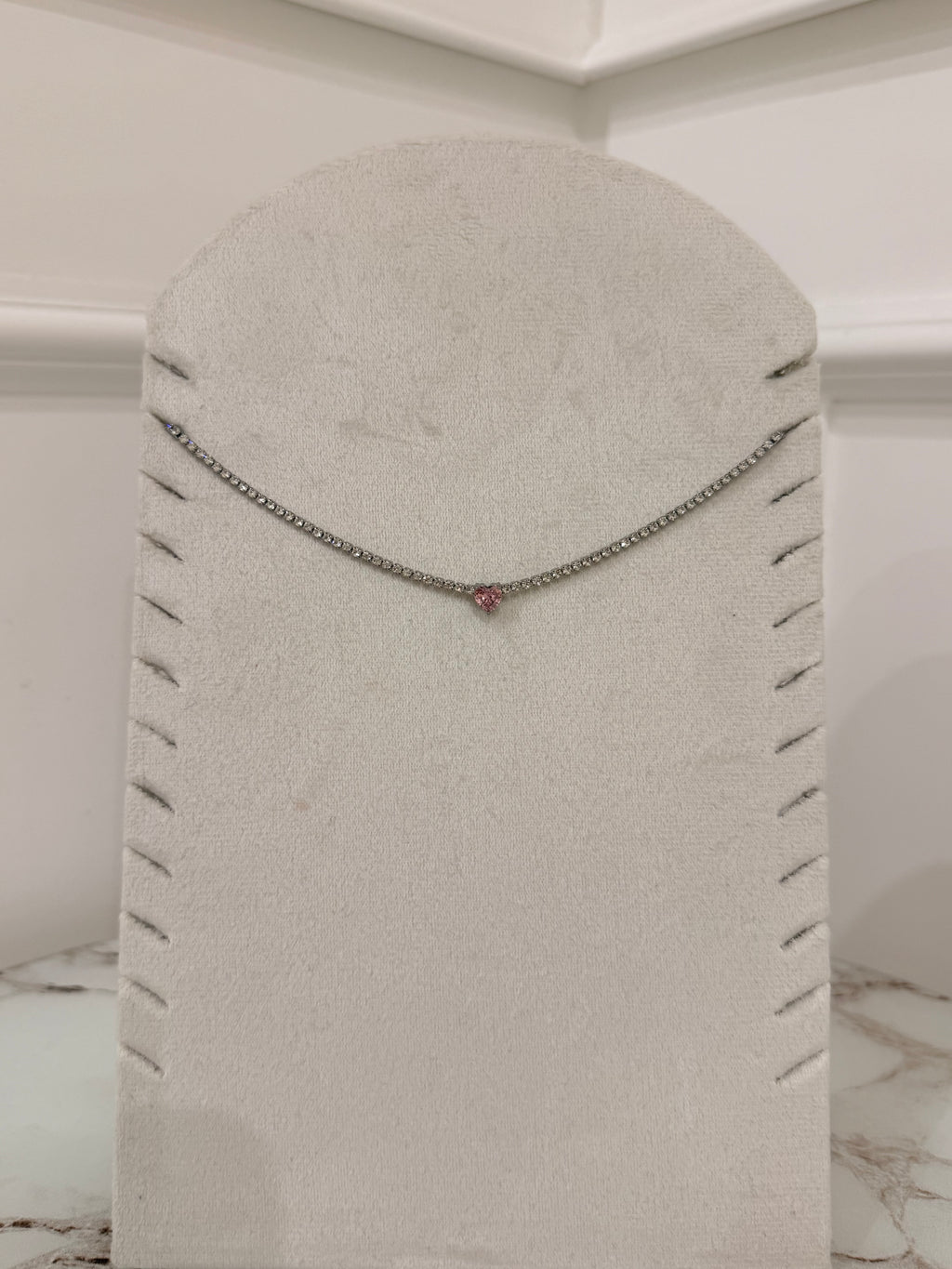 Collana Tennis Bloom