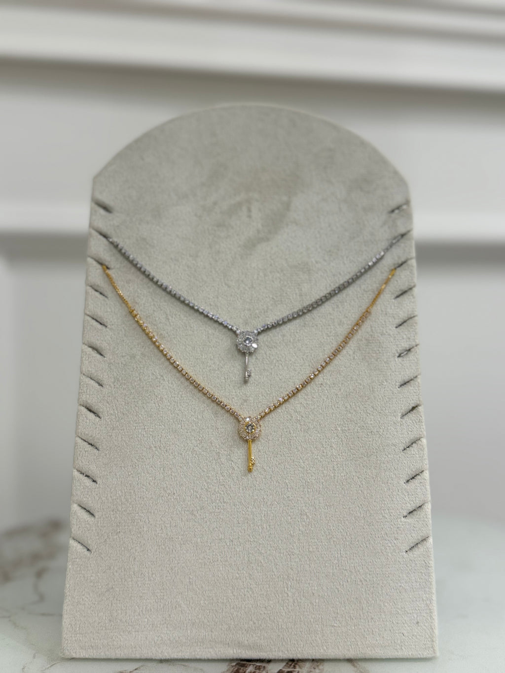 Collana Tennis Chiave