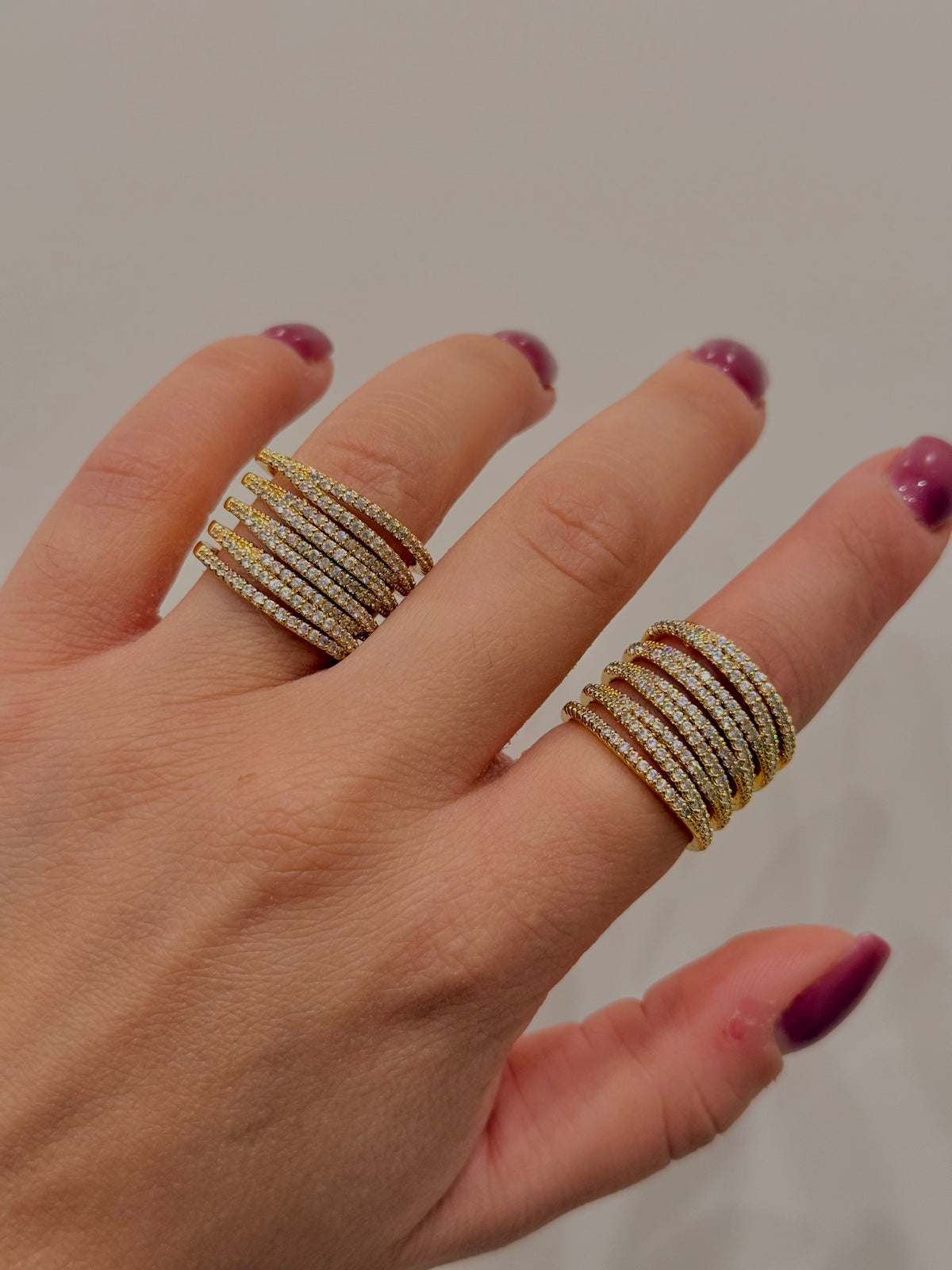Anello Strass
