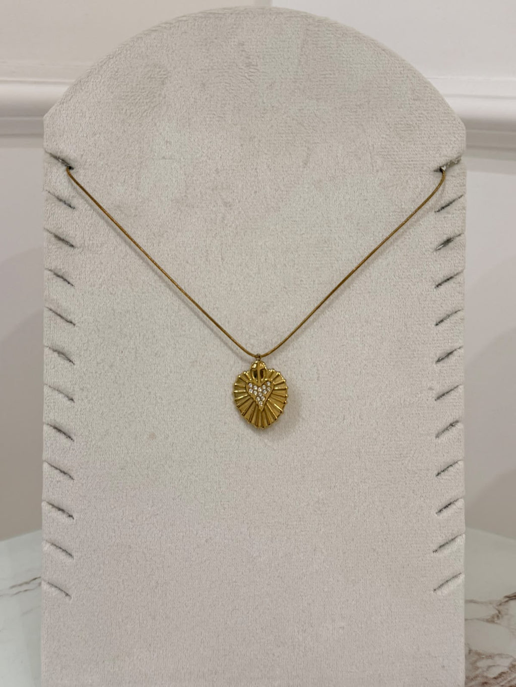 Collana cuore anatomico