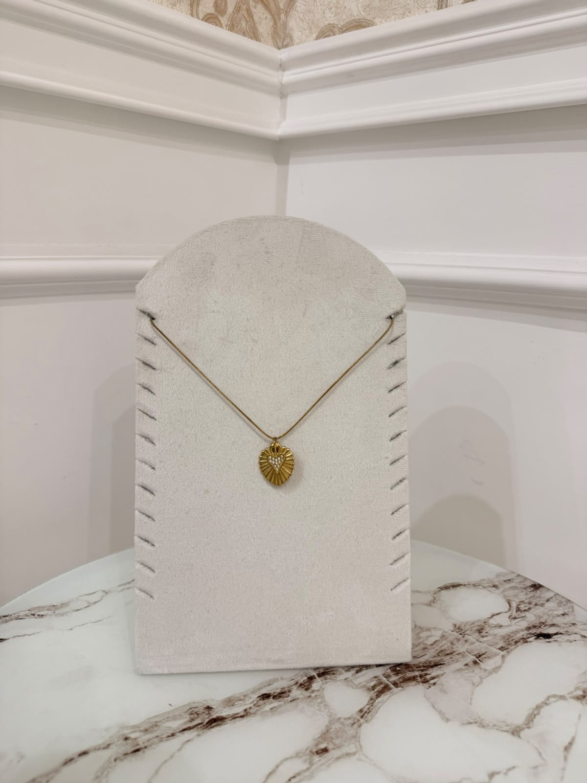 Collana cuore anatomico